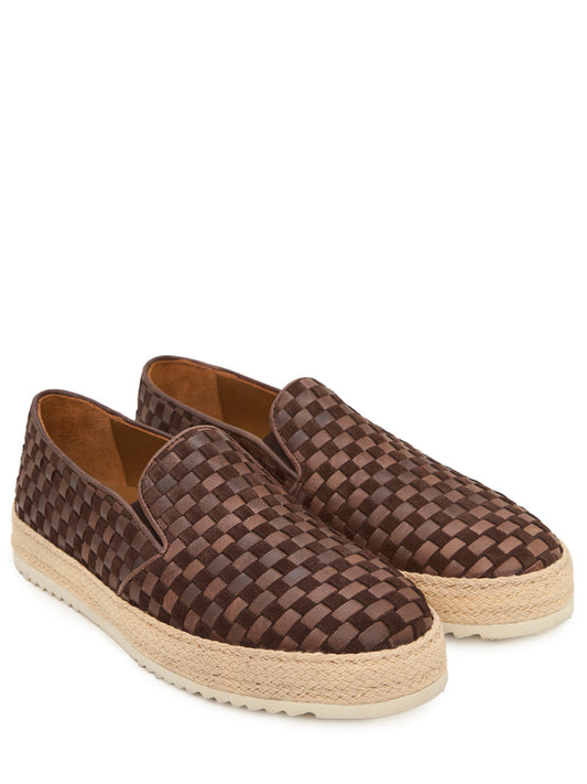 Pinti zomšiniai espadrilės-louferiai BML