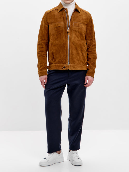Suede Leather Jacket BML