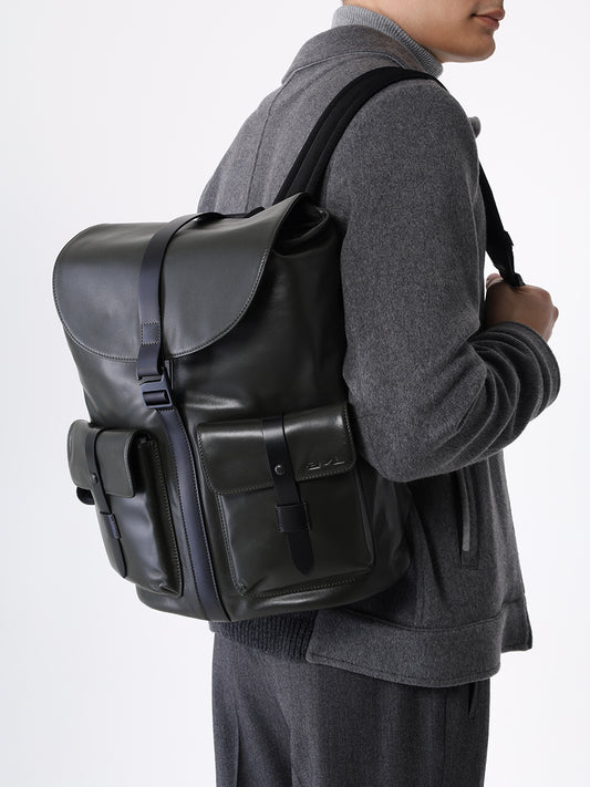 Leather Rucksack BML