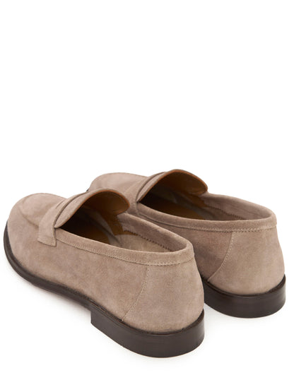 Suede Penny Loafers BML