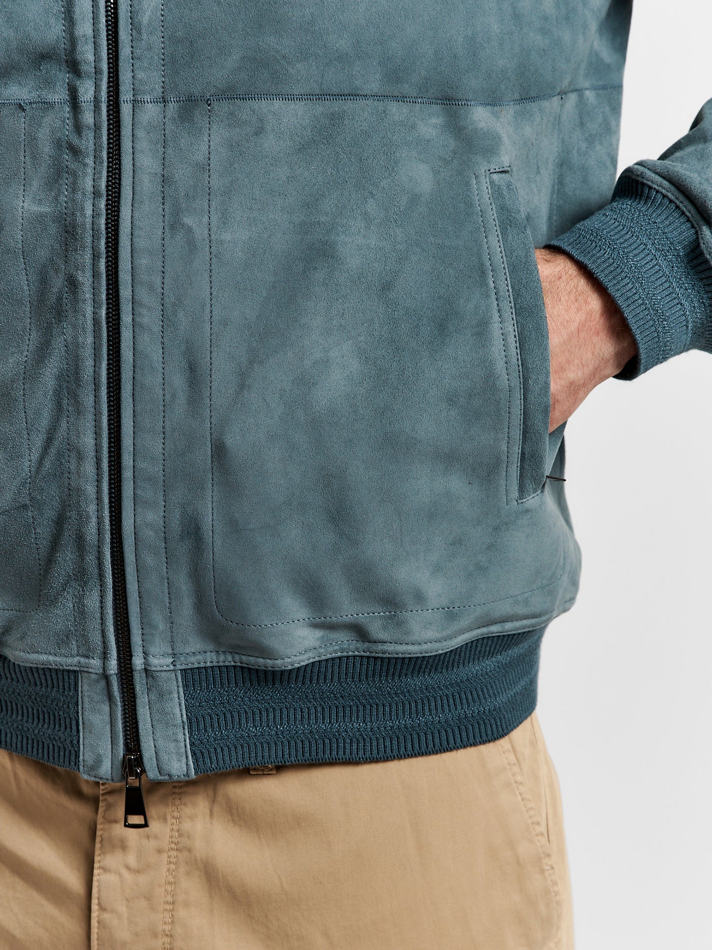 Suede Leather Jacket BML