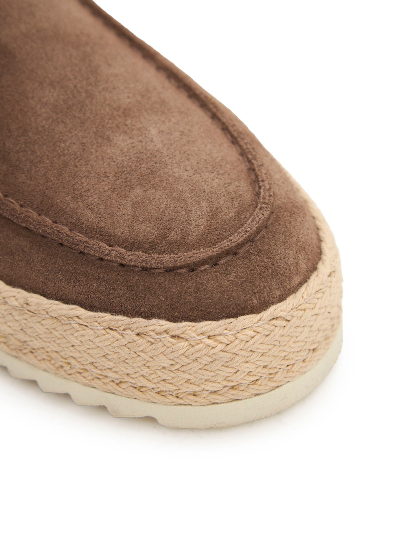 Suede Espadrille Loafers BML