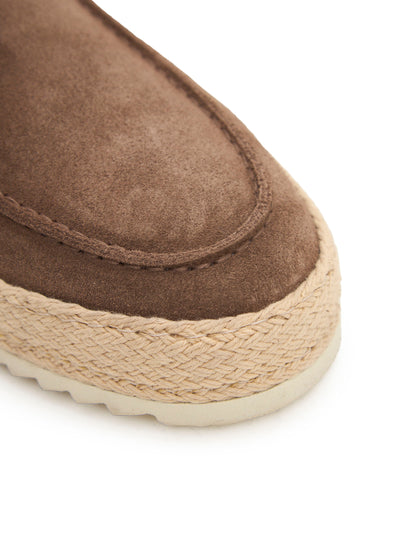 Suede Espadrille Loafers BML