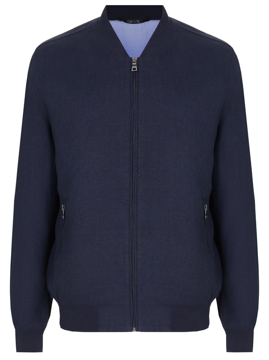 Linen Bomber Jacket BML