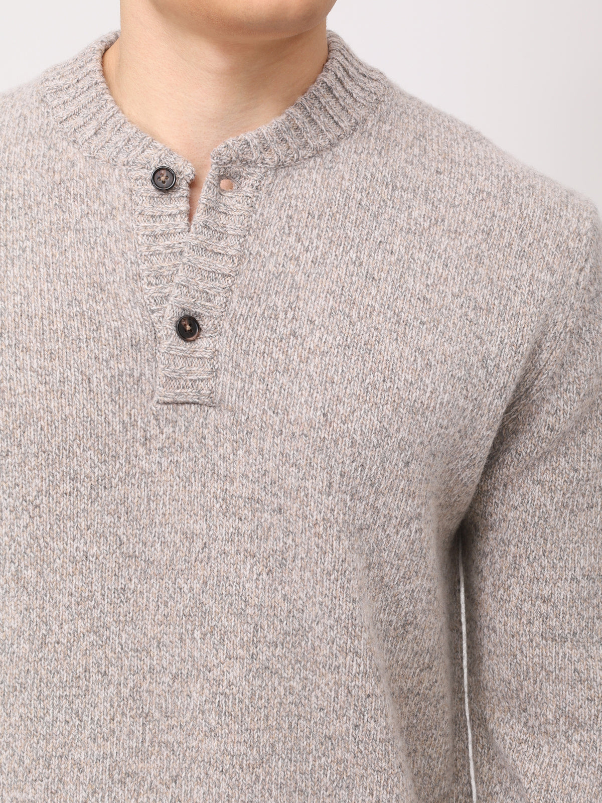 Band Collar Pullover BML