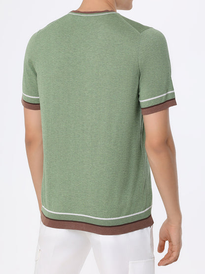 Cotton crewneck pullover
