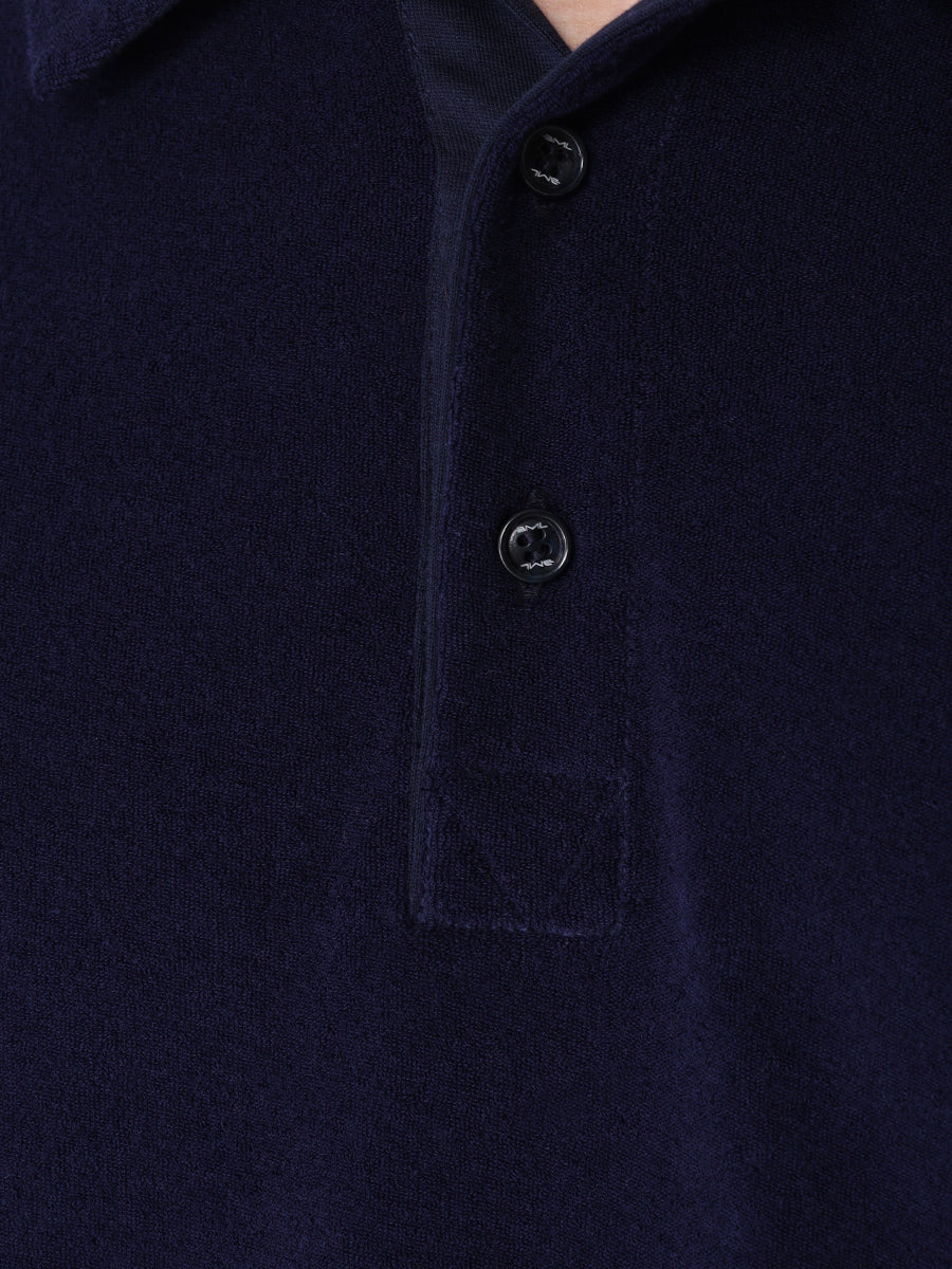 Leisure suit styled with polo and shorts