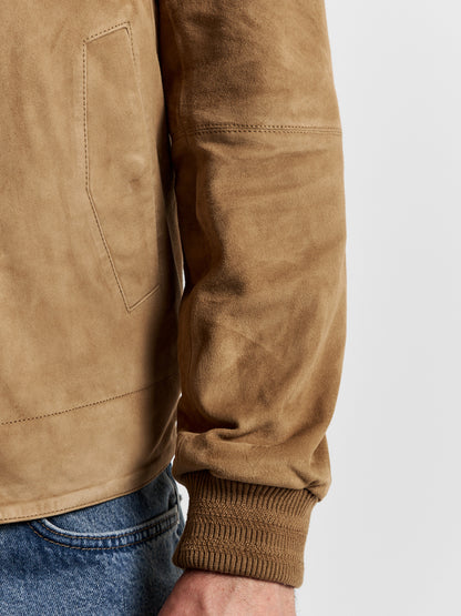 Suede Leather Jacket BML