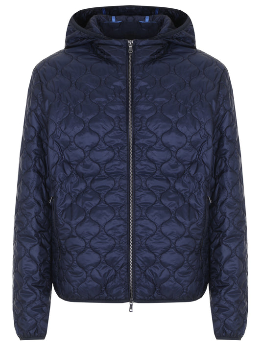 Quilted Lightweight Jacket With Hood BML
