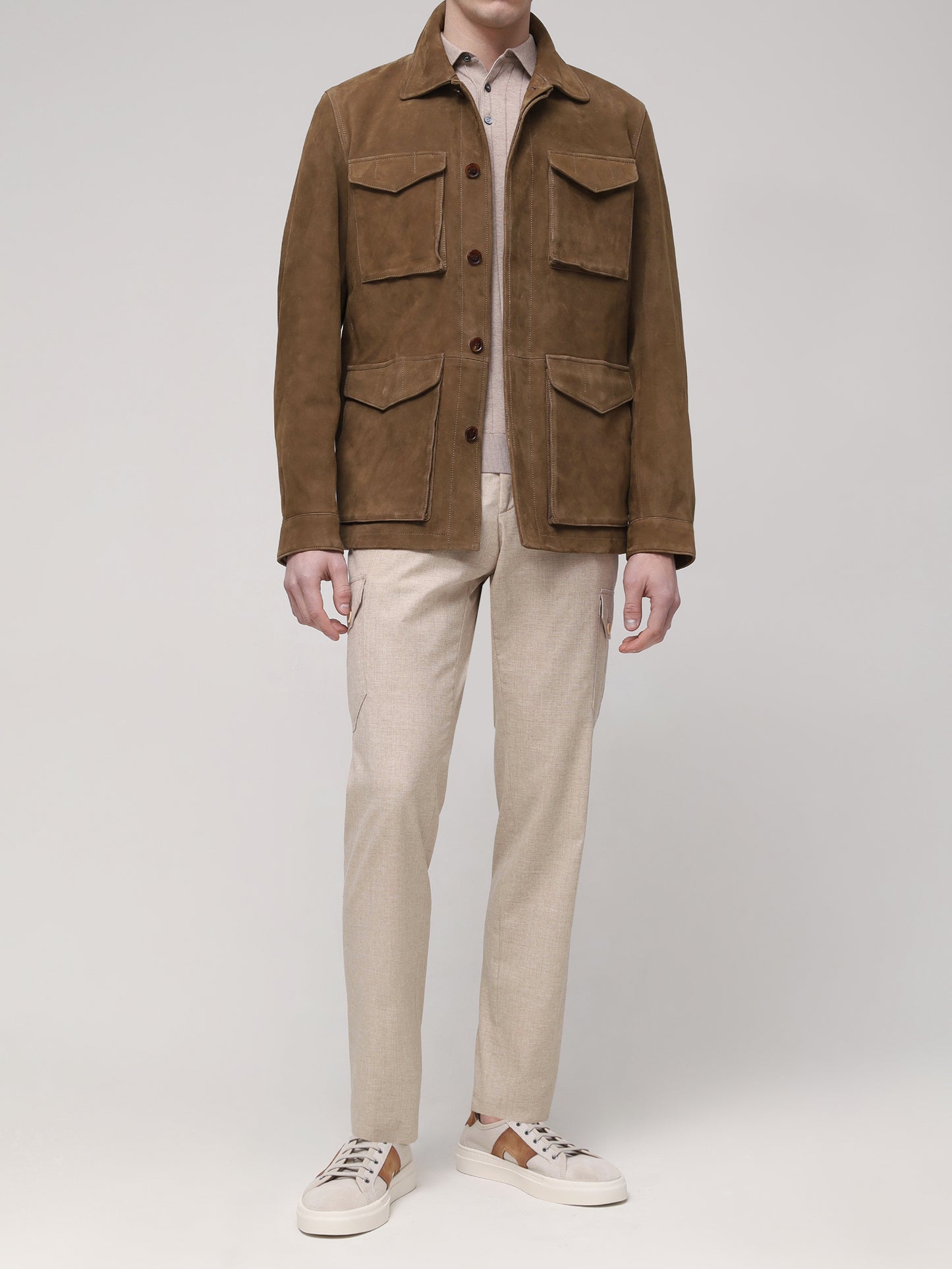 Suede Leather Jacket BML