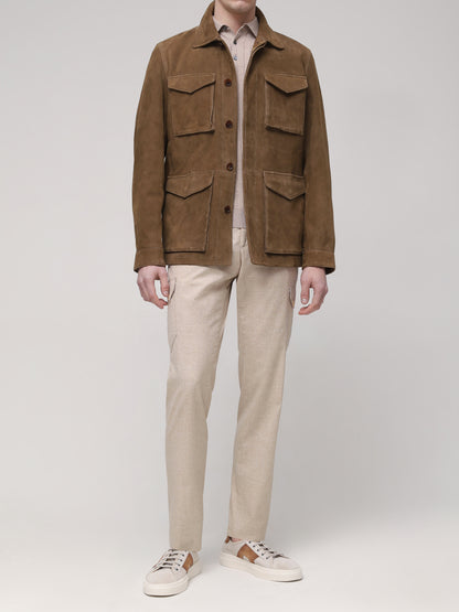 Suede Leather Jacket BML