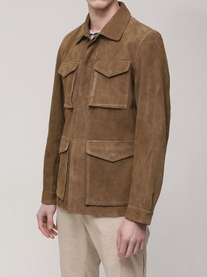 Suede Leather Jacket BML