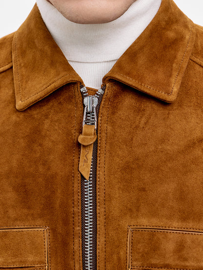 Suede Leather Jacket BML