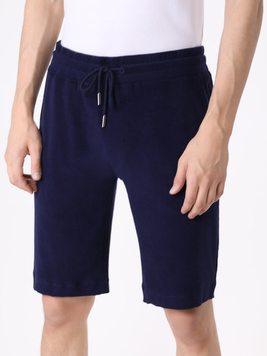 Leisure suit styled with polo and shorts