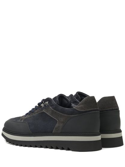 Suede sneakers
