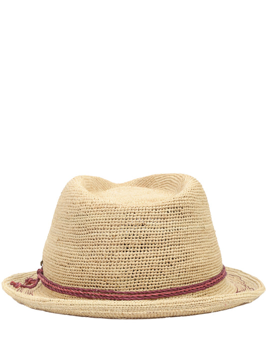 Stetson trilby iš rafijos