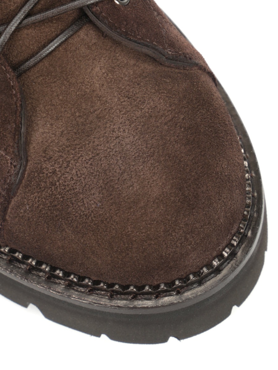 Suede Lace Up Boots Franceschetti