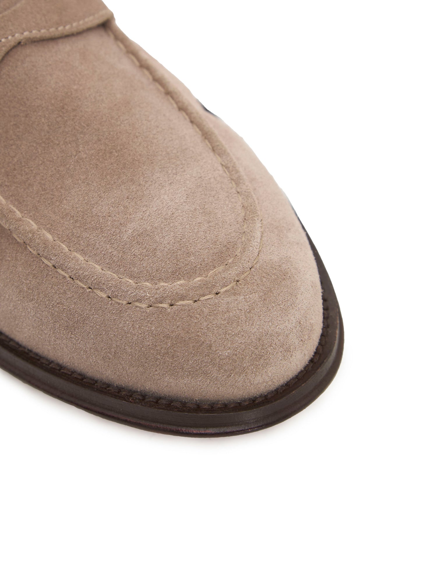 Suede Penny Loafers BML