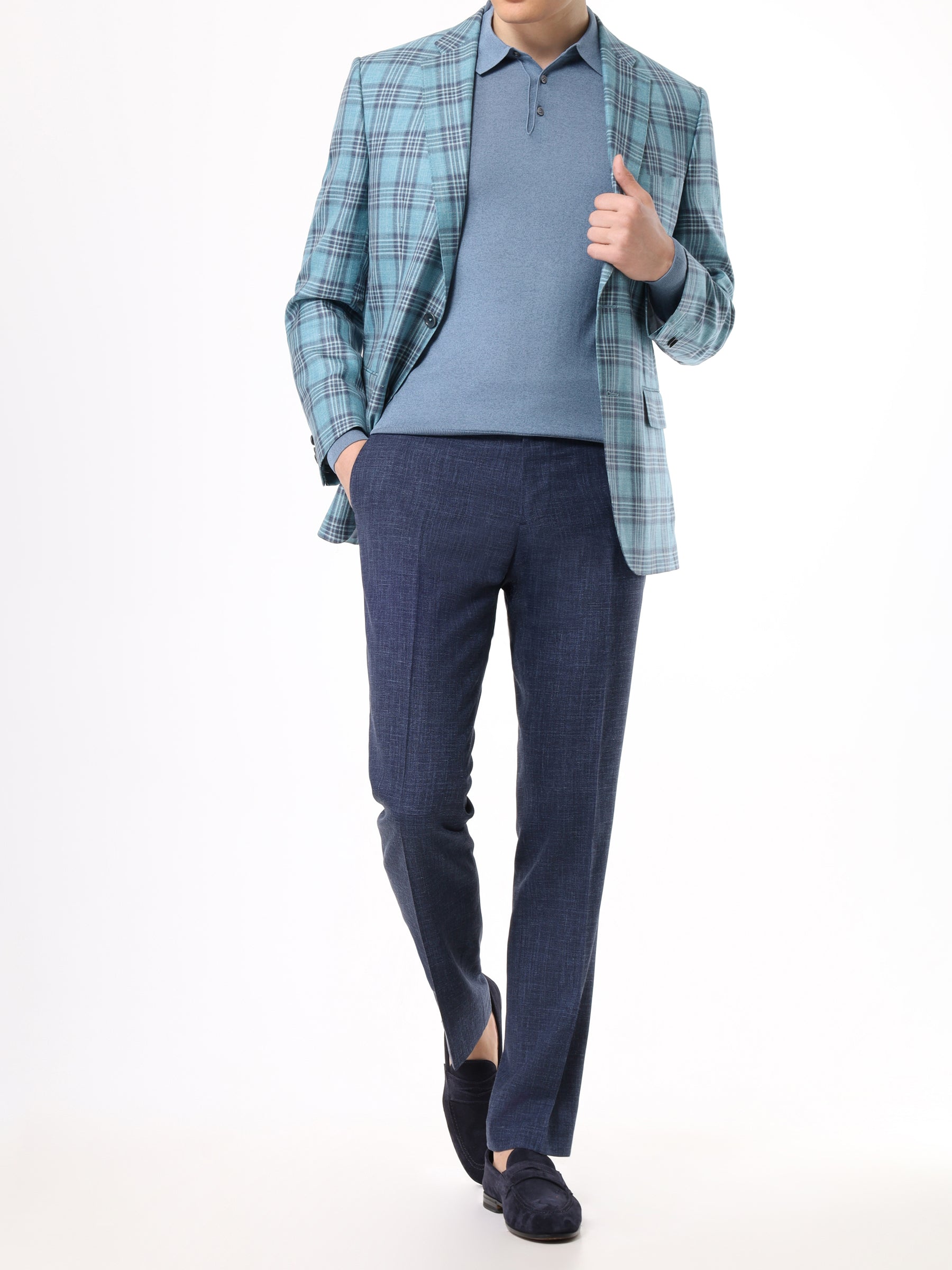 Longsleeve Knit Polo BML