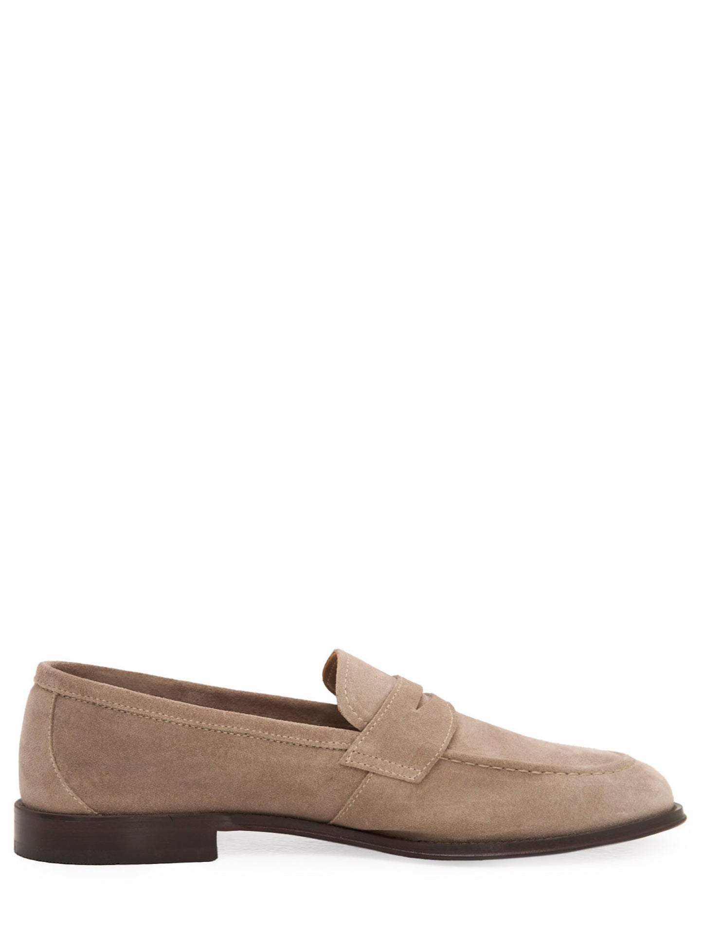 Suede Penny Loafers BML