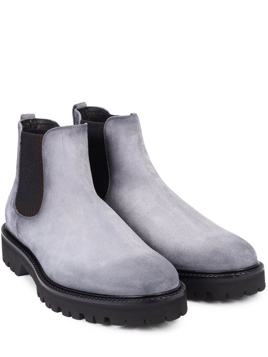 Suede Chelsea Boots Franceschetti