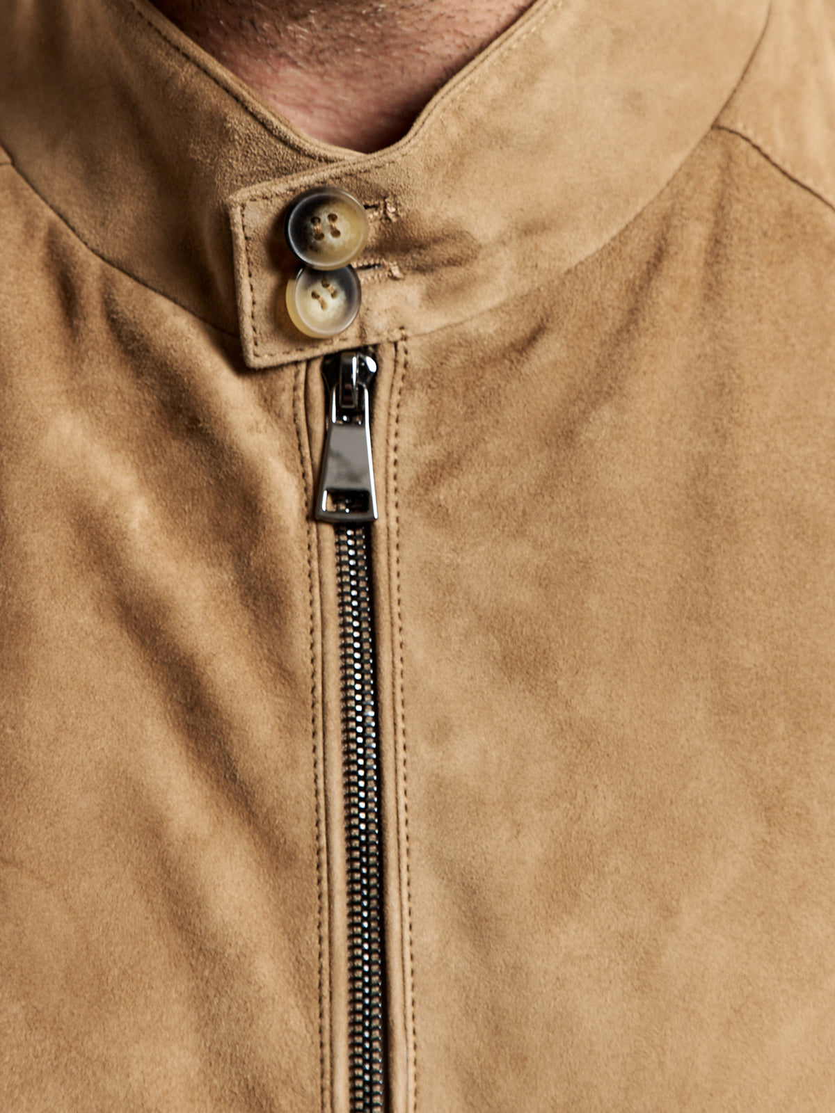 Suede Leather Jacket BML