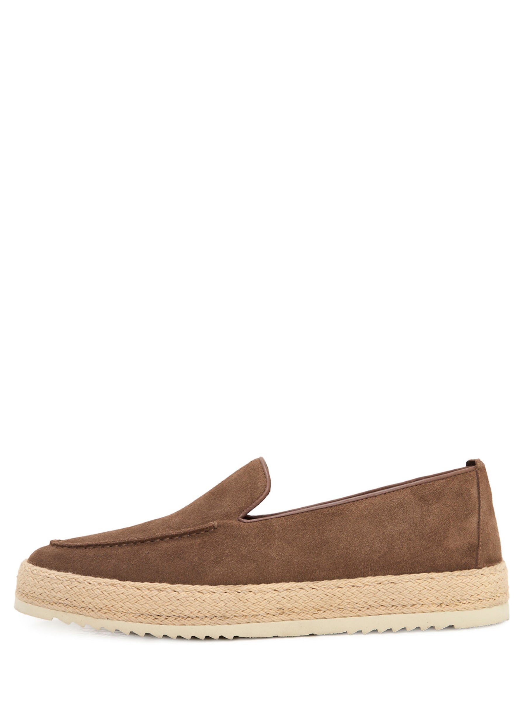 Suede Espadrille Loafers BML