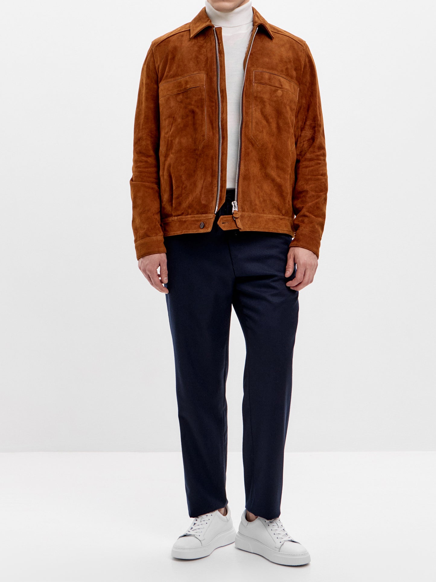 Suede Leather Jacket BML