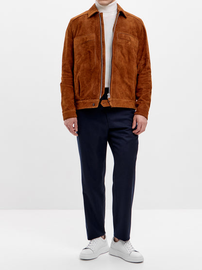 Suede Leather Jacket BML