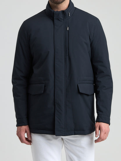 Padded trench coat BML