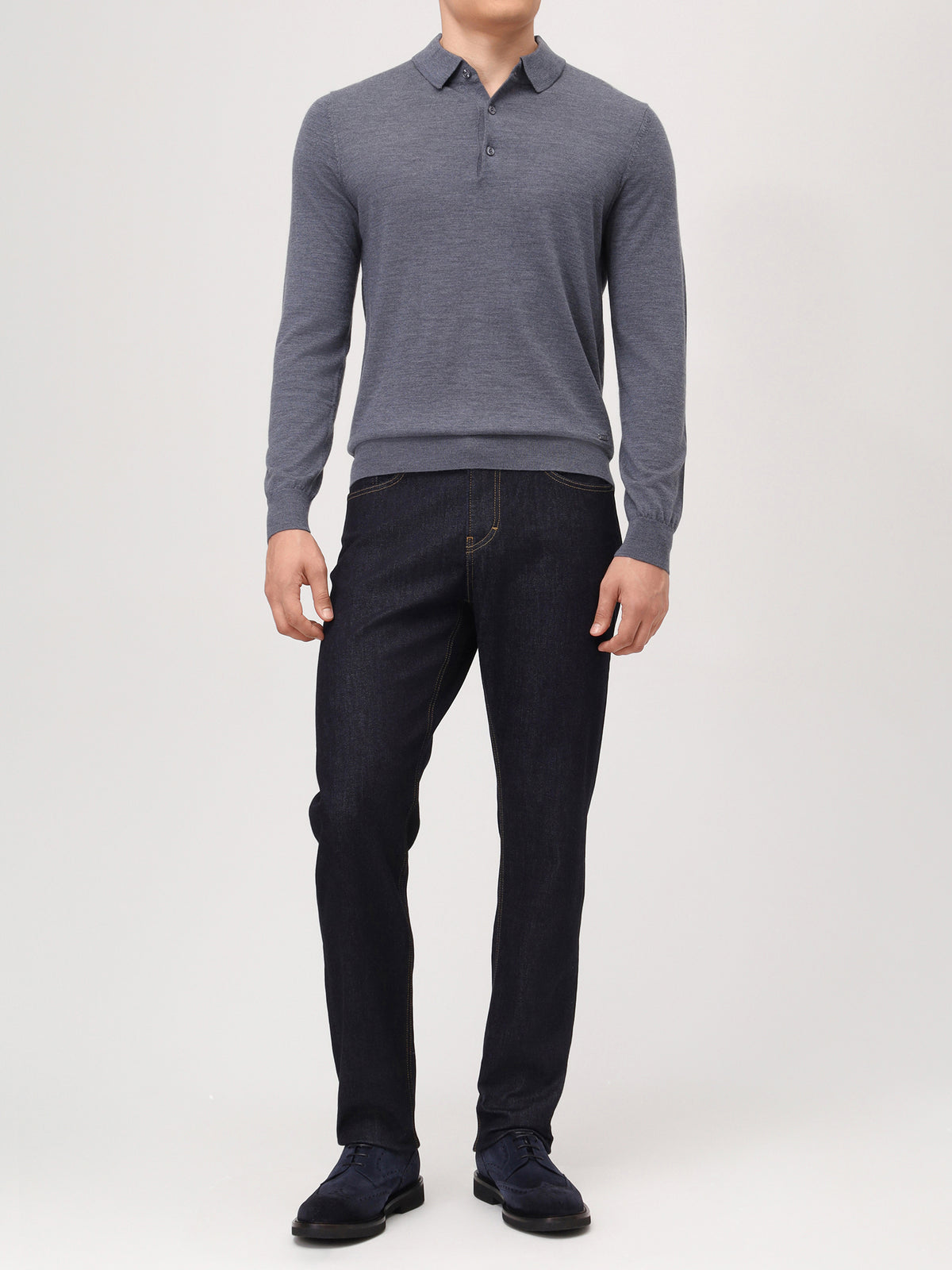 Long Sleeve Polo BML
