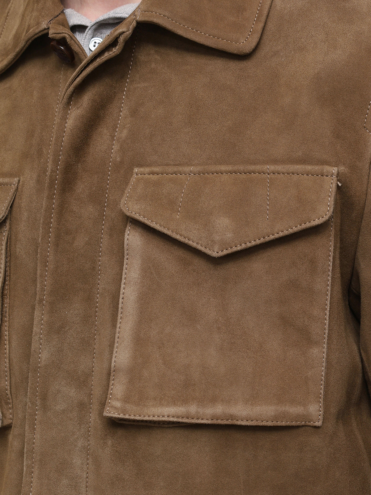 Suede Leather Jacket BML