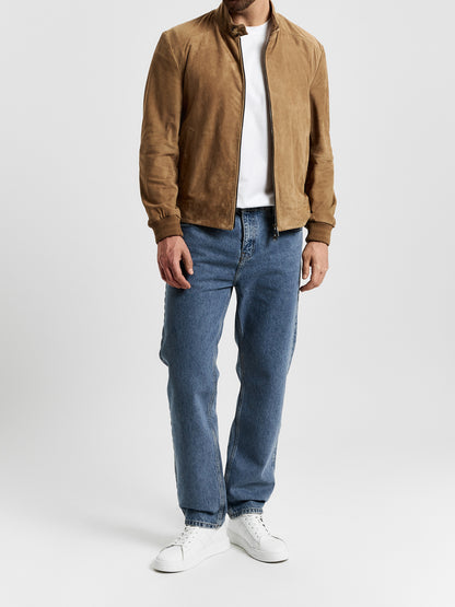 Suede Leather Jacket BML