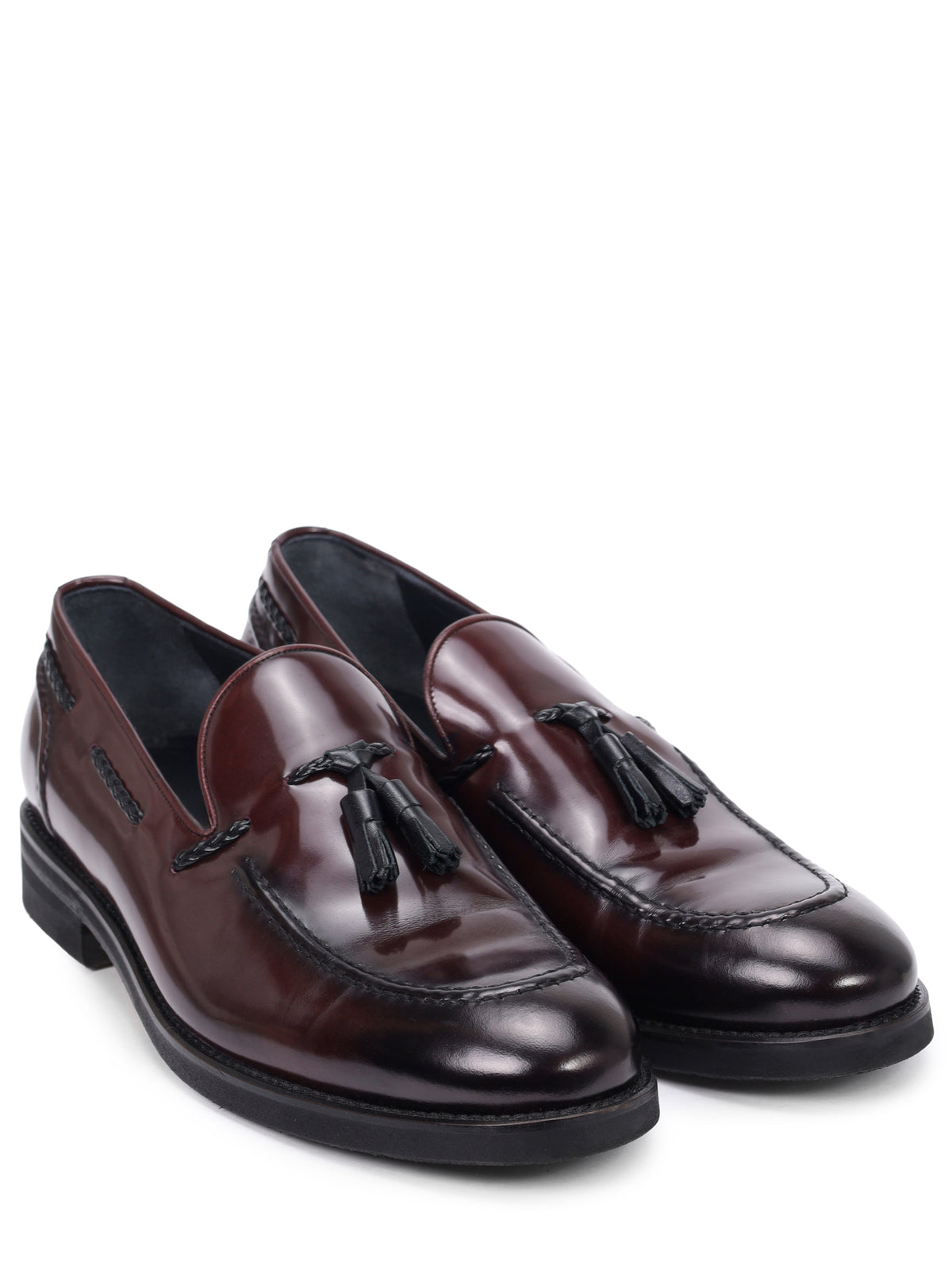 Leather Tassel Loafers BML
