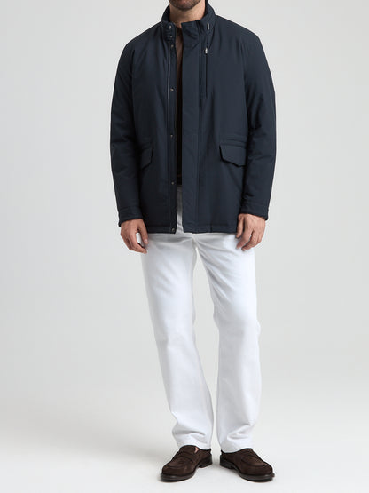 Padded trench coat BML
