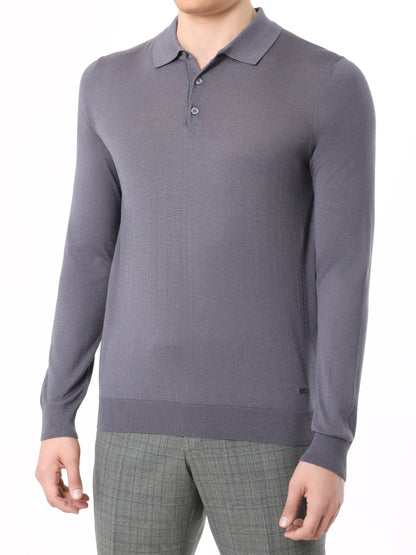 Long Sleeve Polo BML