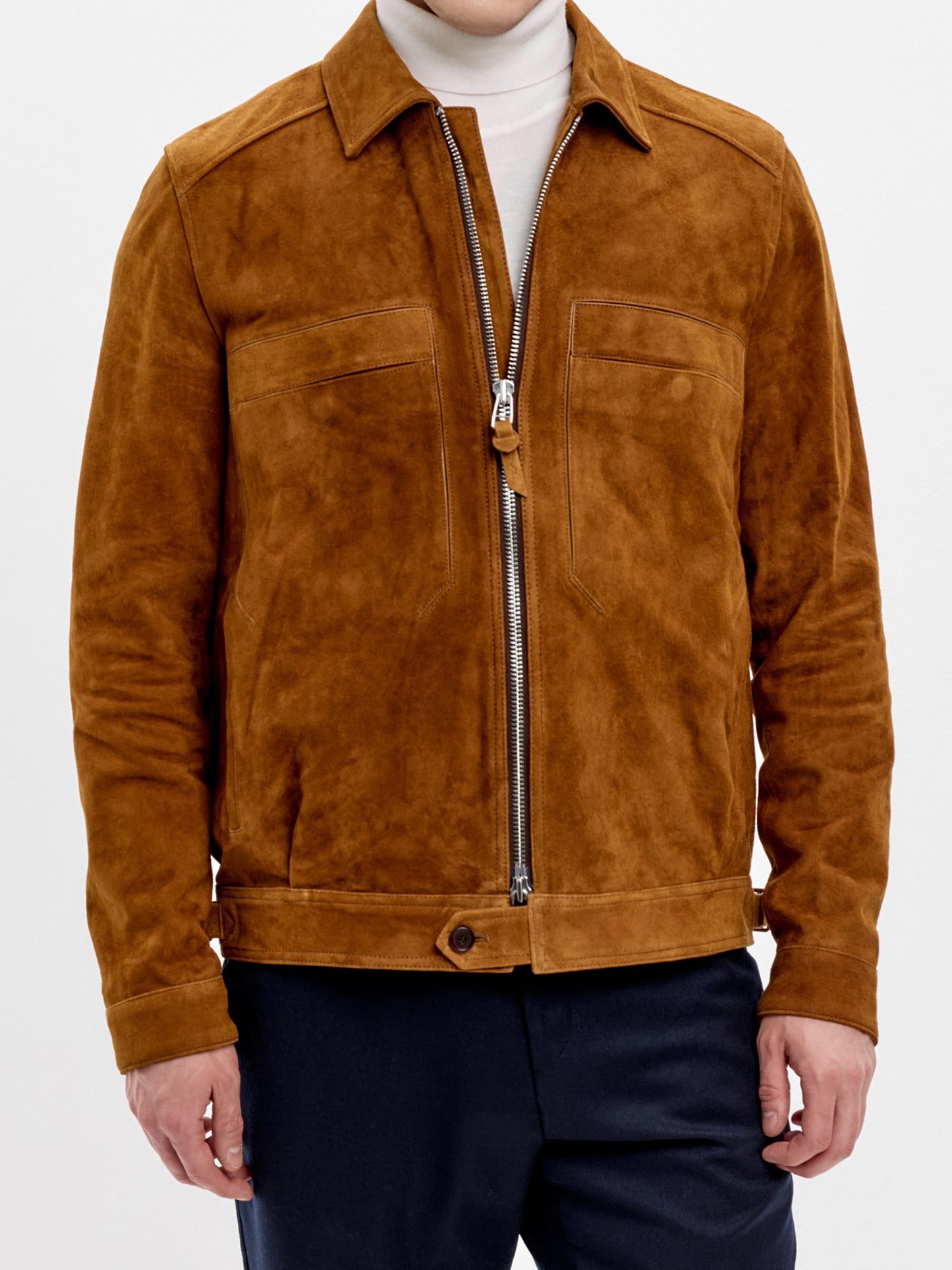 Suede Leather Jacket BML