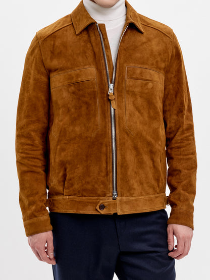 Suede Leather Jacket BML