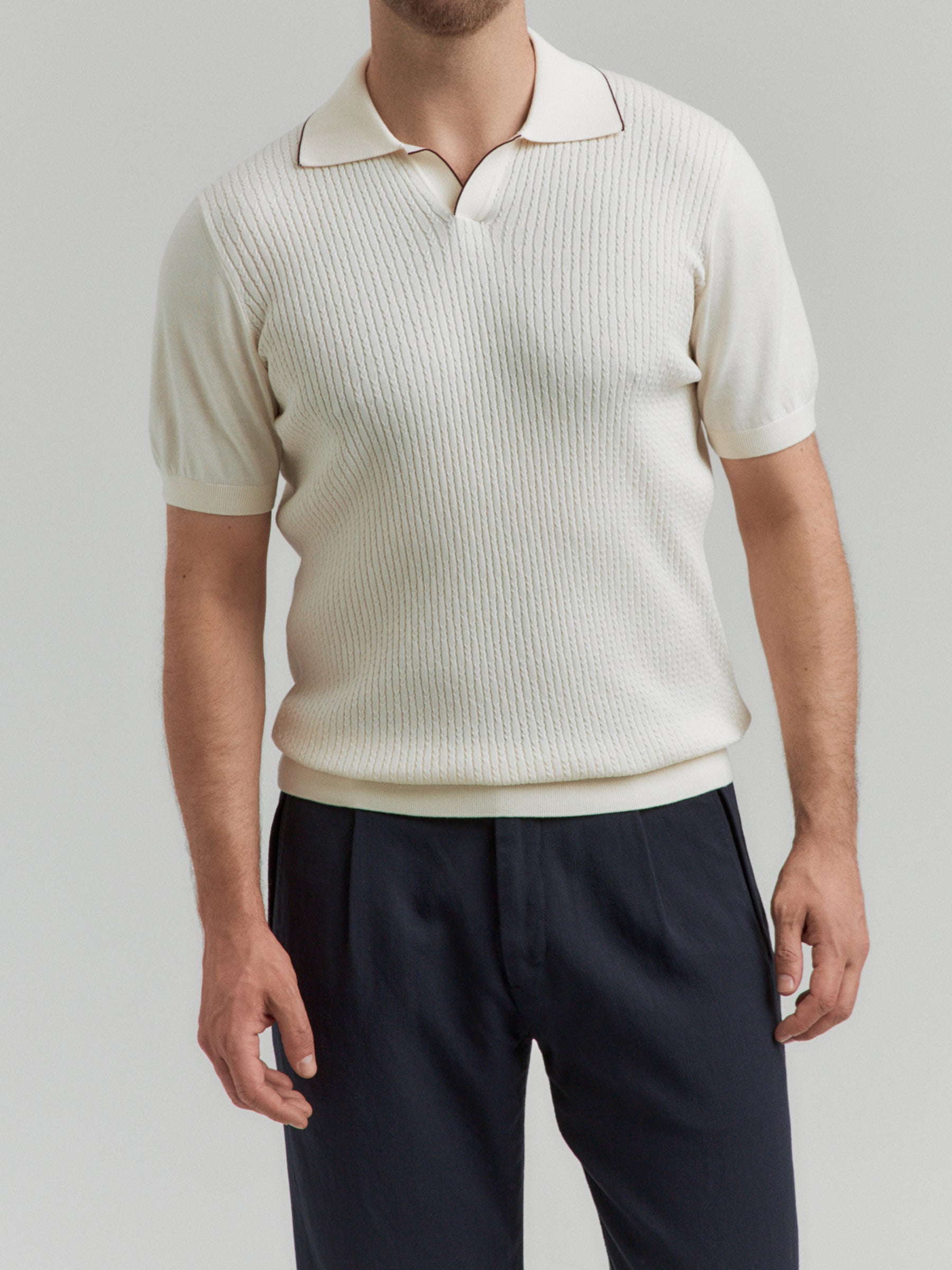 Knit Polo BML
