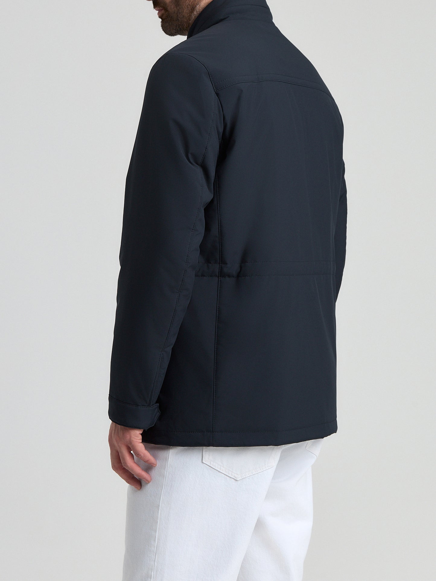 Padded trench coat BML