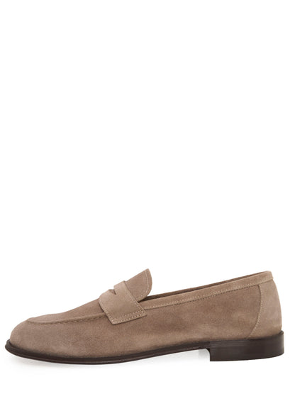 Suede Penny Loafers BML