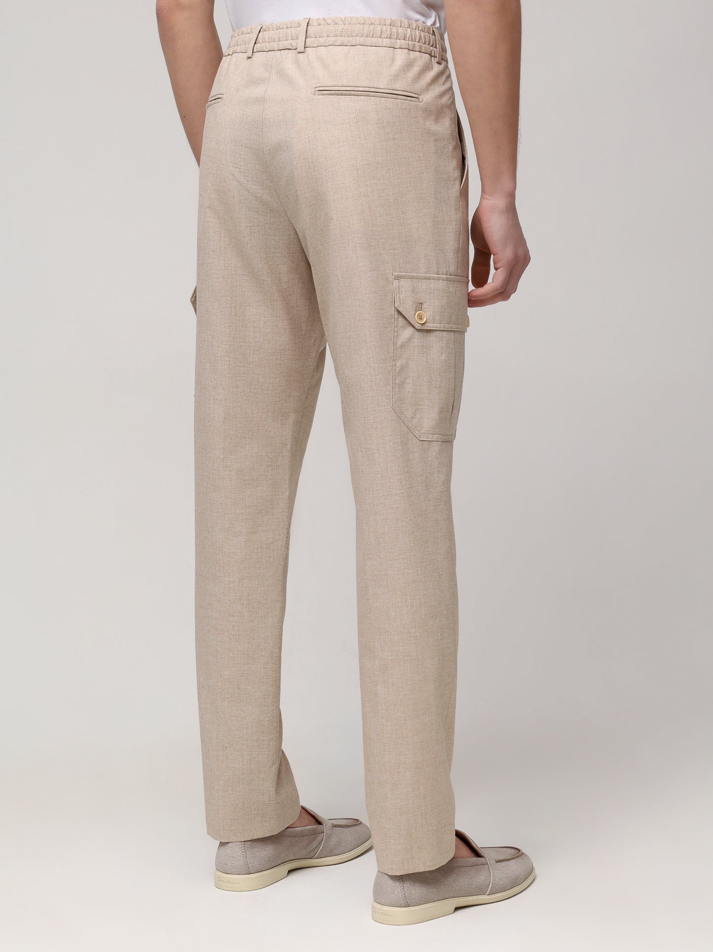 Drawstring Cargo Trousers Massimo BML