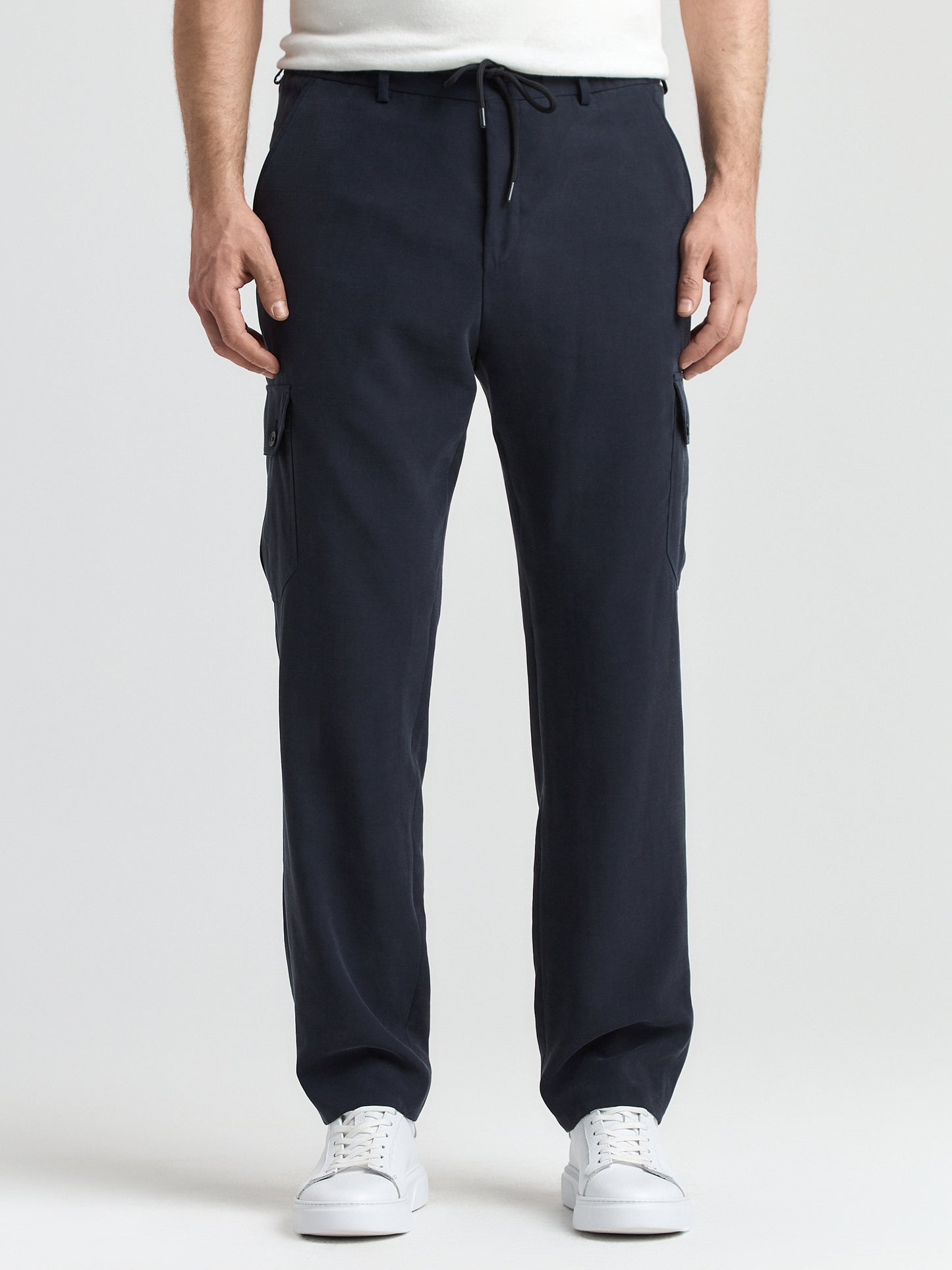 Drawstring Suit Cargo Trousers Massimo BML
