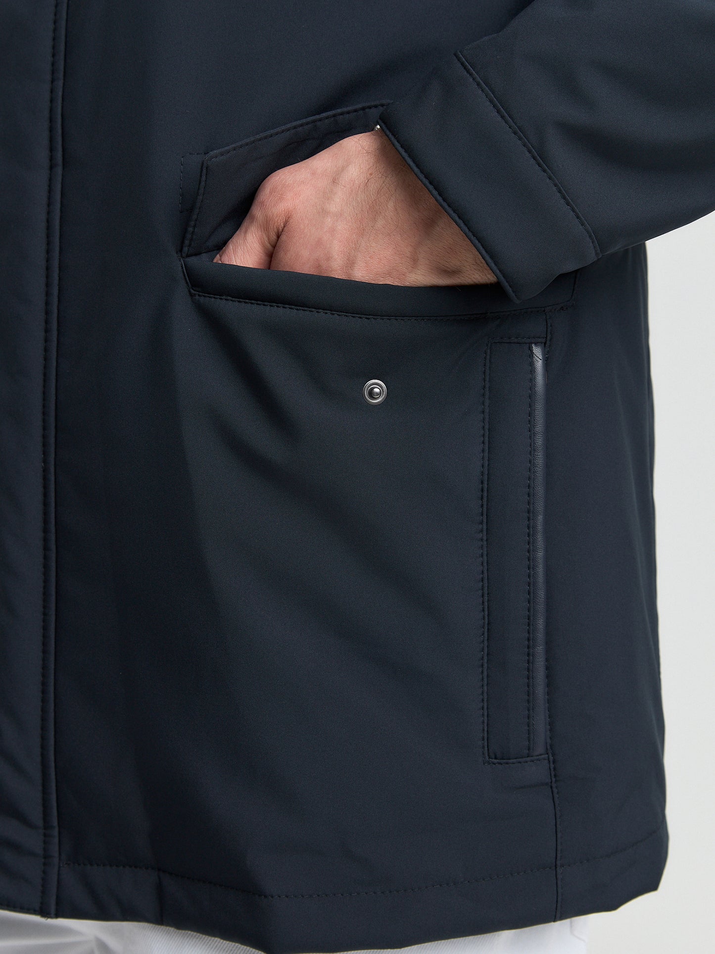 Padded trench coat BML