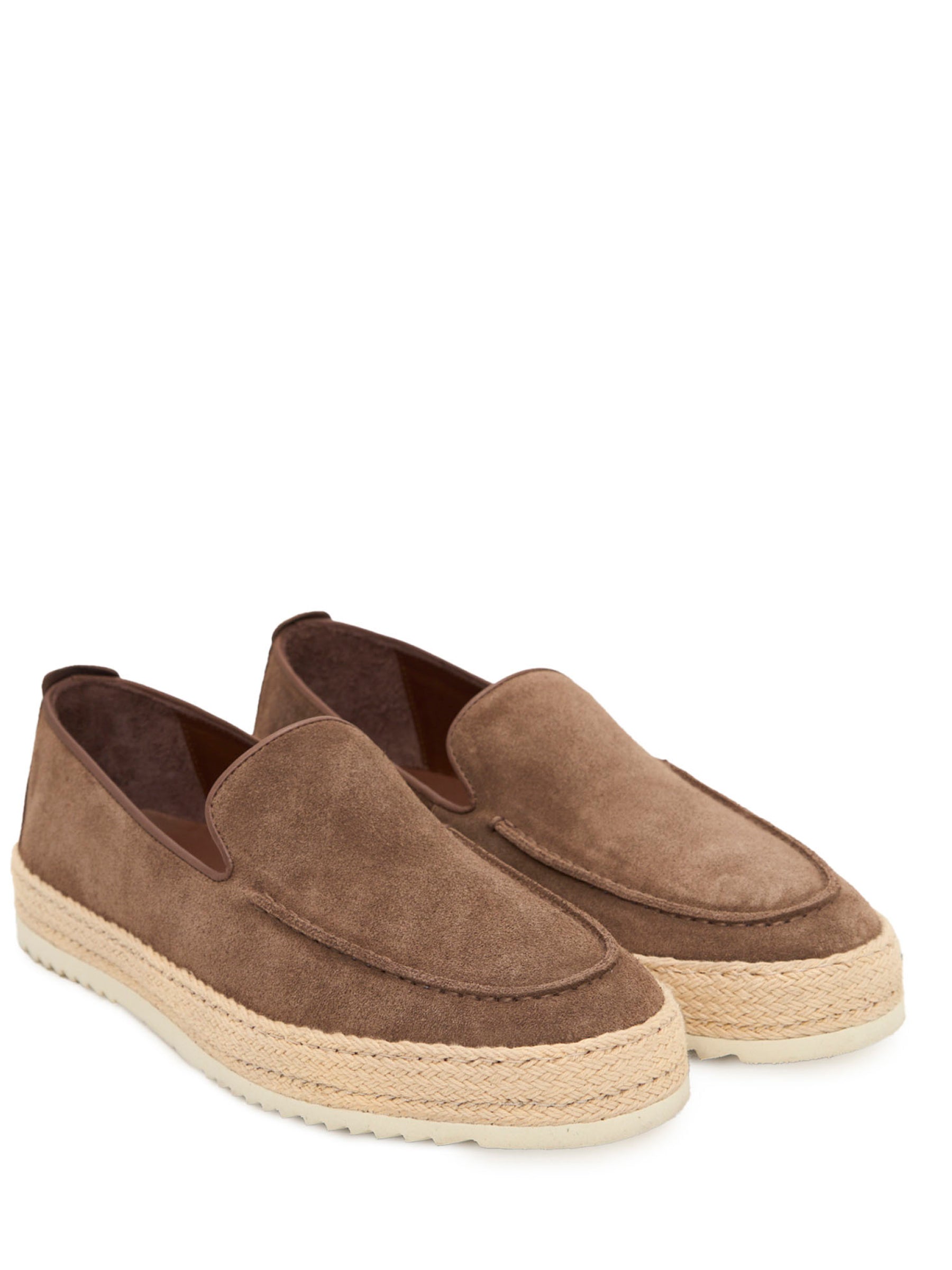 Suede Espadrille Loafers BML