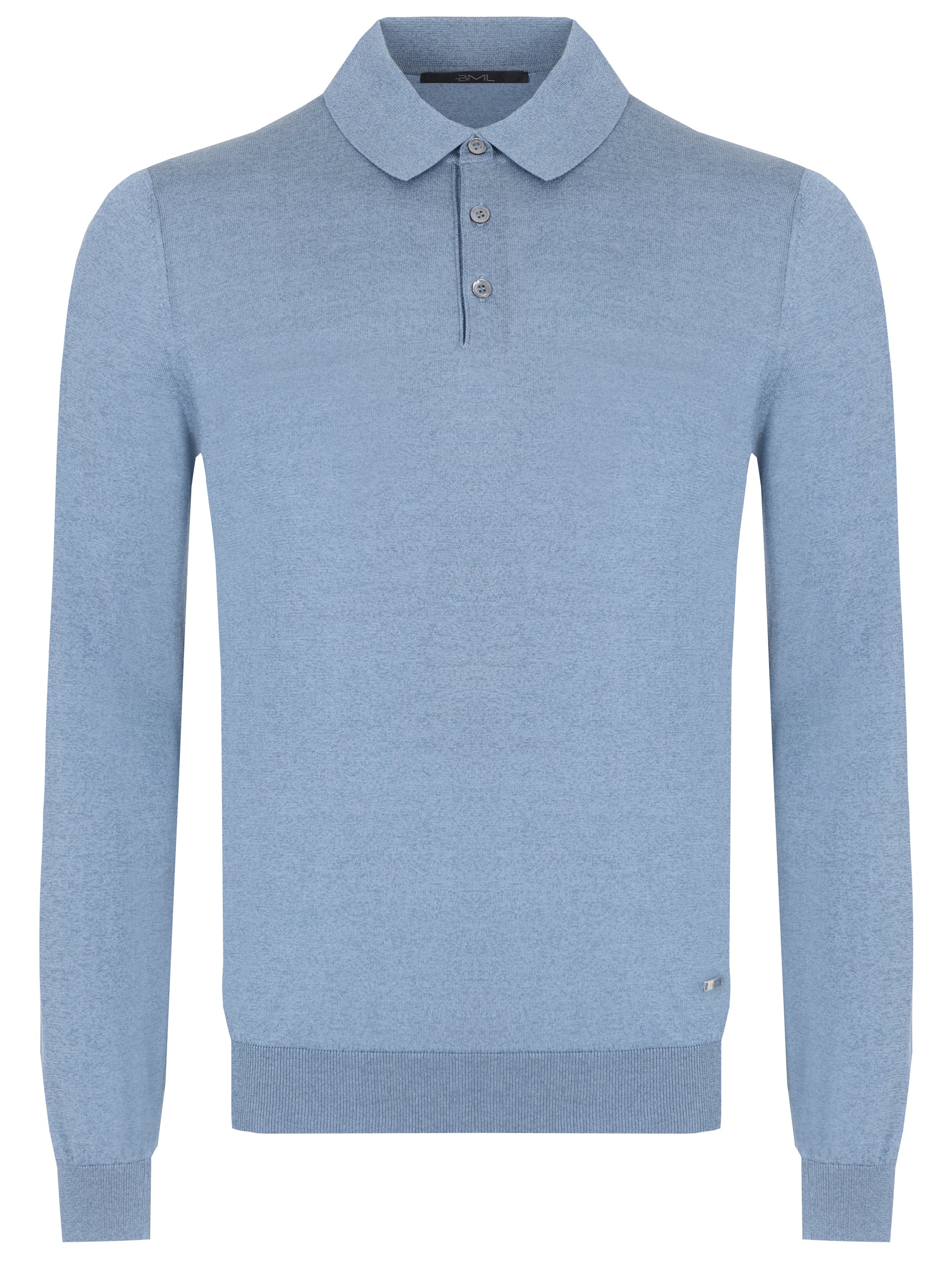 Longsleeve Knit Polo BML
