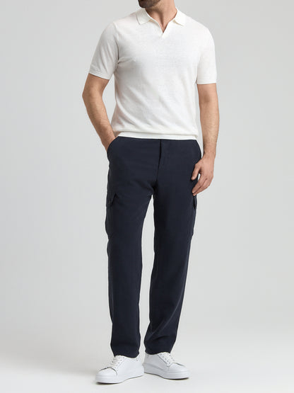Drawstring Suit Cargo Trousers Massimo BML