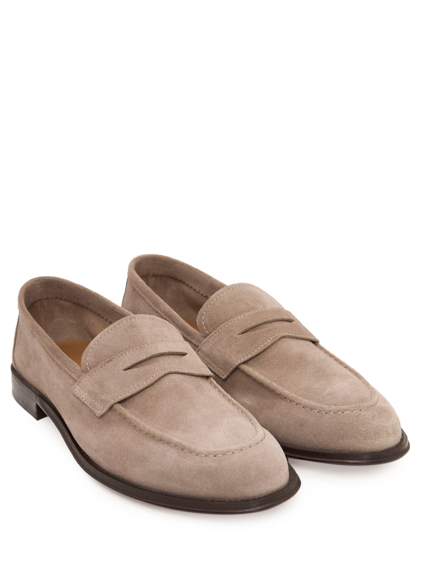 Suede Penny Loafers BML
