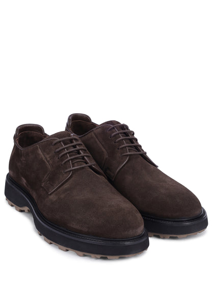 Suede Derby Shoes BML