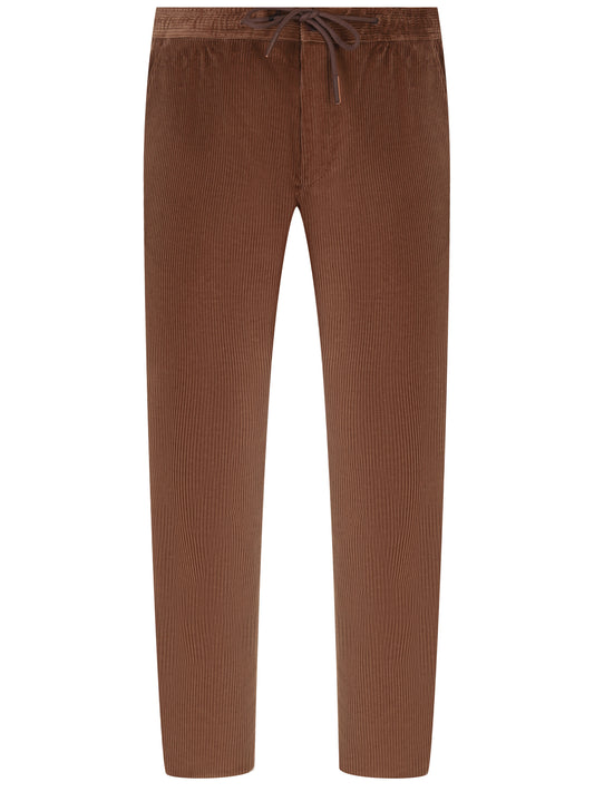 Drawstring corduroy trousers Massimo BML